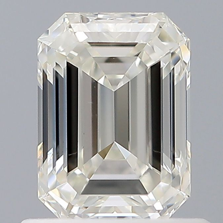 0.80 Carat Emerald Loose Diamond, H, VVS2, Super Ideal, GIA Certified | Thumbnail