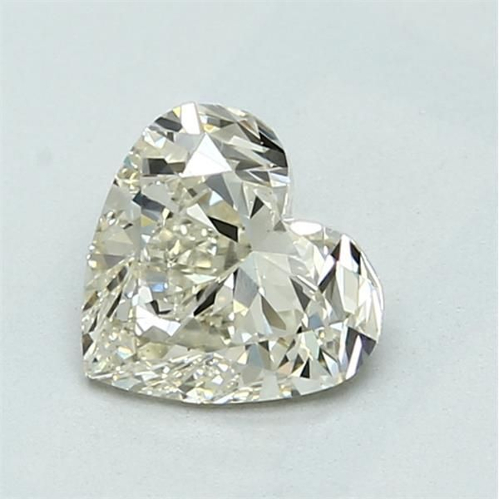 1.01 Carat Heart Loose Diamond, N, SI1, Super Ideal, GIA Certified | Thumbnail