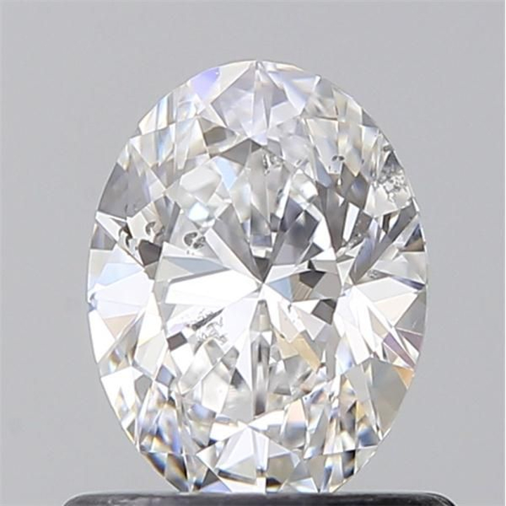 0.70 Carat Oval Loose Diamond, E, SI2, Ideal, GIA Certified