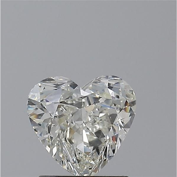 1.00 Carat Heart Loose Diamond, I, SI1, Super Ideal, GIA Certified