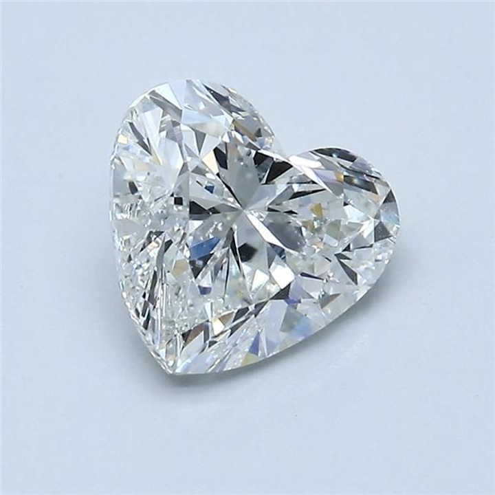 2.00 Carat Heart Loose Diamond, F, VS2, Super Ideal, GIA Certified | Thumbnail