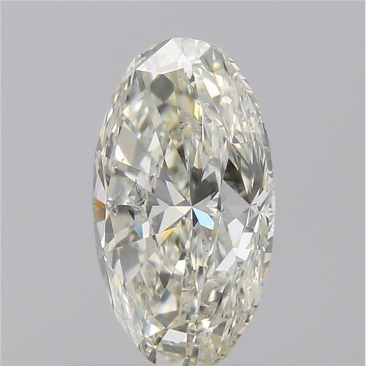0.79 Carat Oval Loose Diamond, K, SI2, Ideal, GIA Certified | Thumbnail