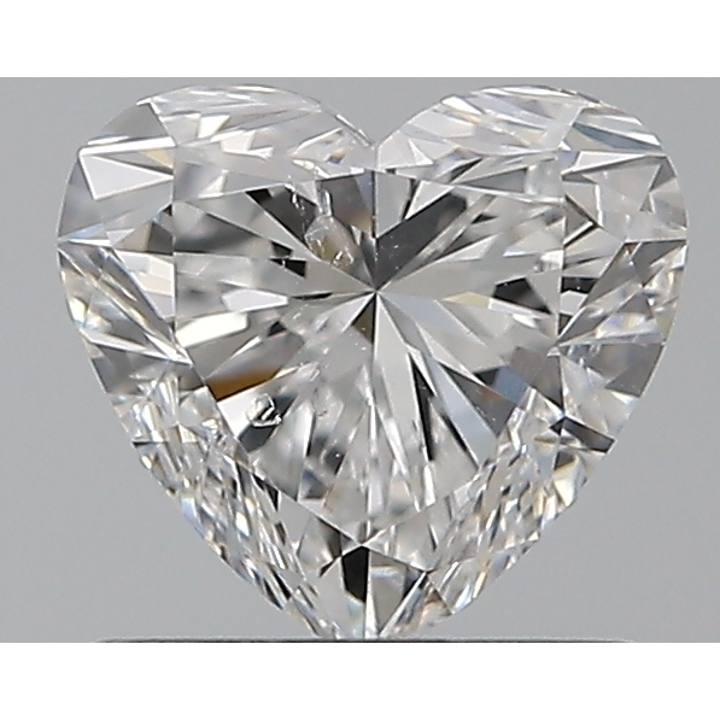 0.76 Carat Heart Loose Diamond, D, SI1, Ideal, GIA Certified