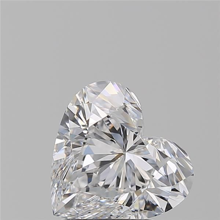 2.01 Carat Heart Loose Diamond, D, VVS2, Super Ideal, GIA Certified