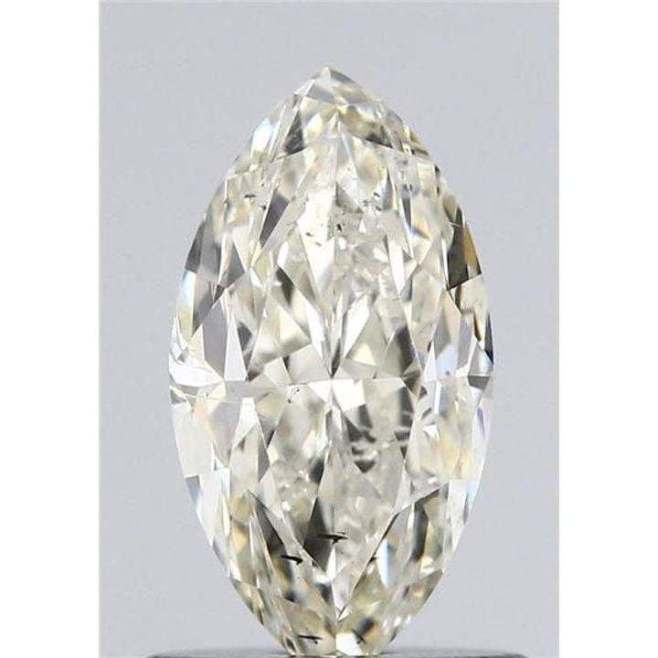 0.90 Carat Marquise Loose Diamond, K, SI2, Good, GIA Certified