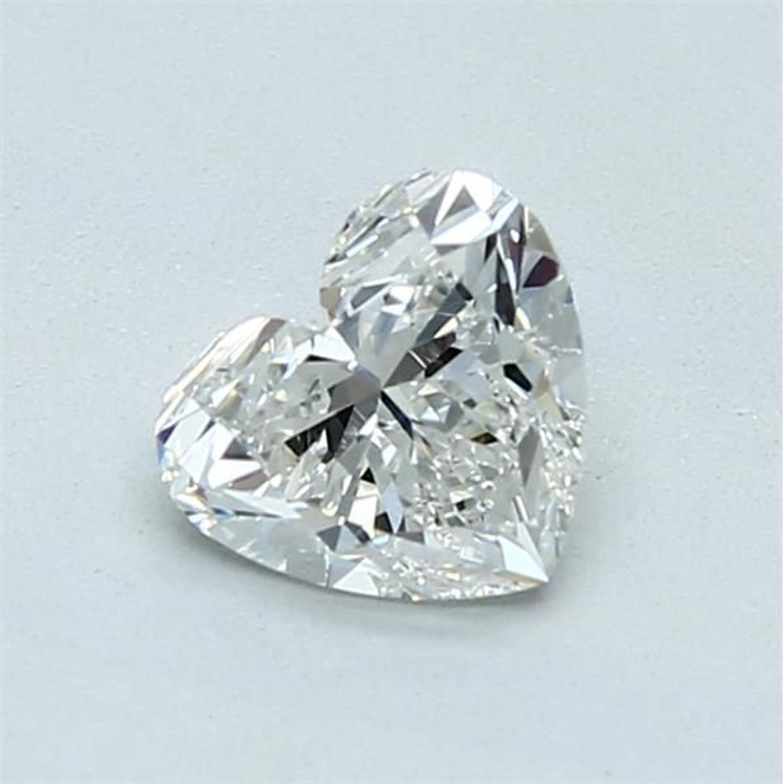 0.72 Carat Heart Loose Diamond, G, VVS1, Super Ideal, GIA Certified | Thumbnail