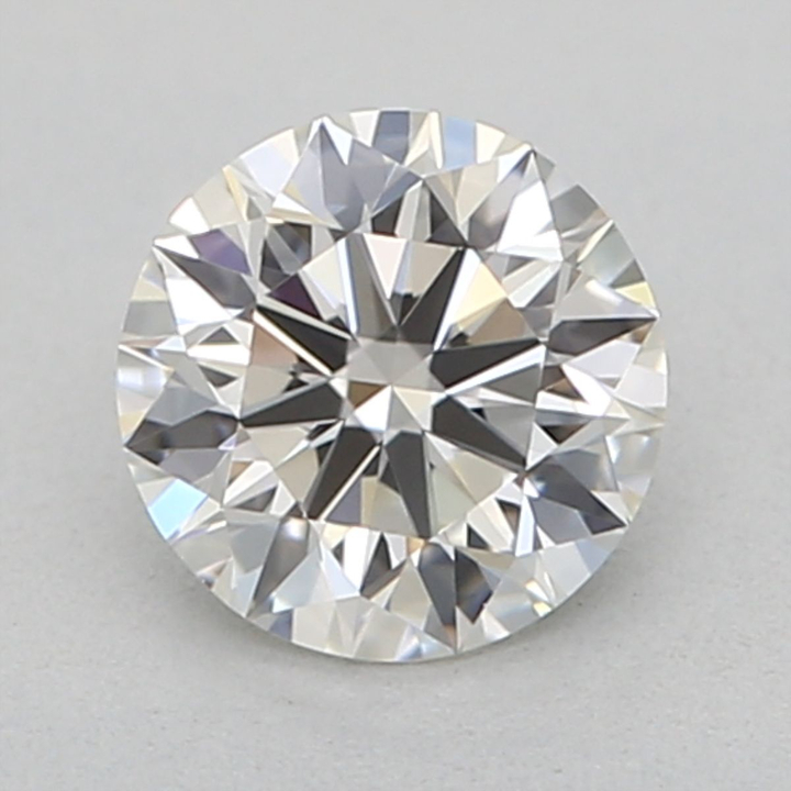 0.34 Carat Round Loose Diamond, H, VVS2, Super Ideal, GIA Certified