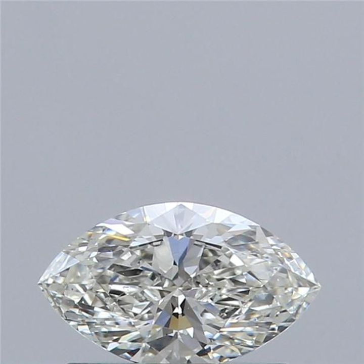 0.53 Carat Marquise Loose Diamond, J, VS2, Super Ideal, GIA Certified | Thumbnail