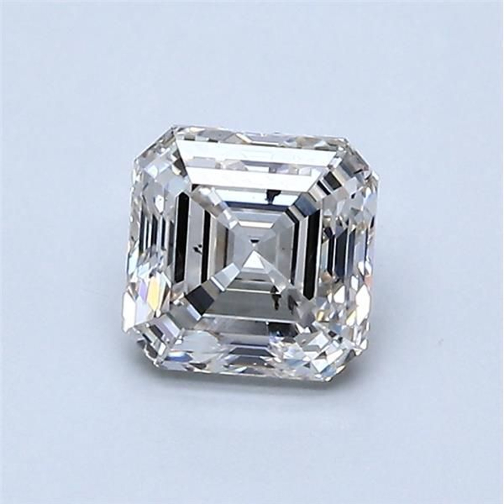 0.90 Carat Asscher Loose Diamond, J, I1, Ideal, GIA Certified | Thumbnail