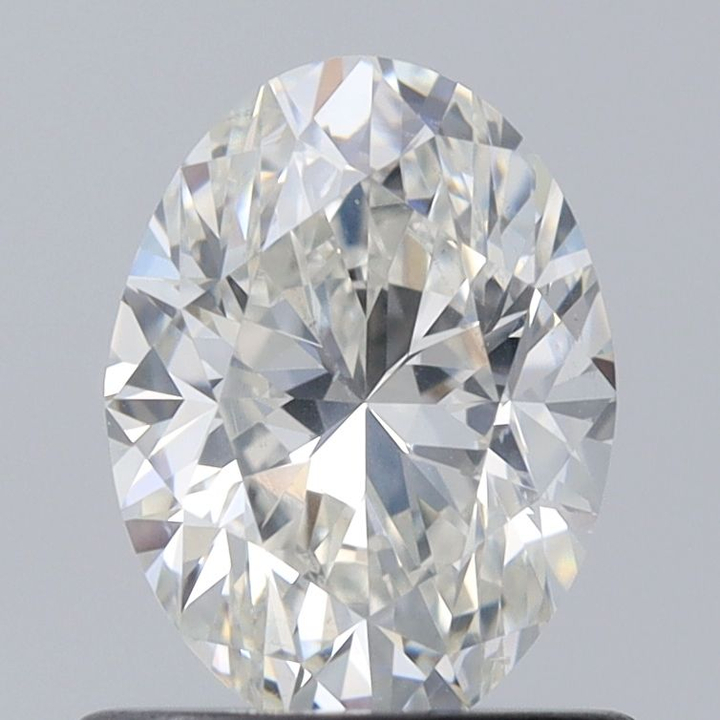 0.71 Carat Oval Loose Diamond, H, VS2, Ideal, GIA Certified