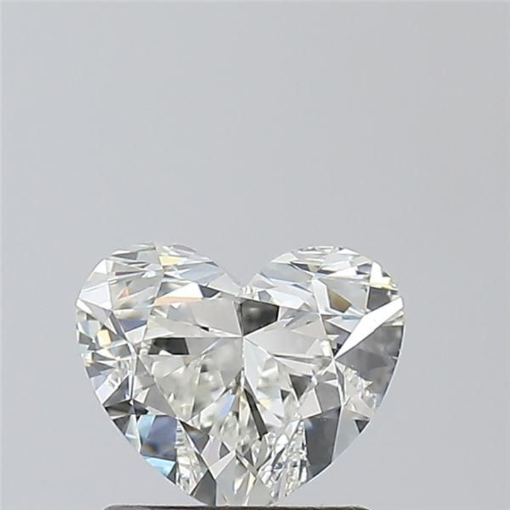 1.00 Carat Heart Loose Diamond, I, VS1, Super Ideal, GIA Certified