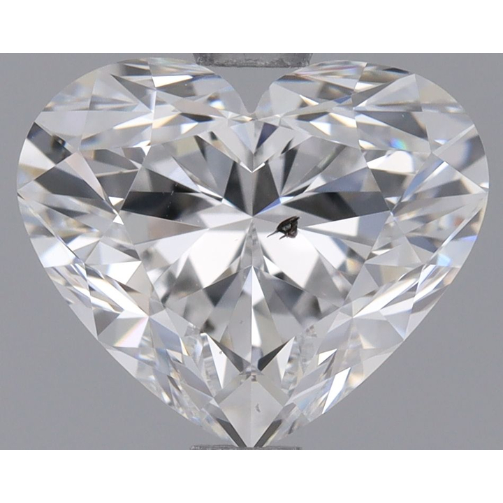 1.50 Carat Heart Loose Diamond, E, SI2, Super Ideal, GIA Certified