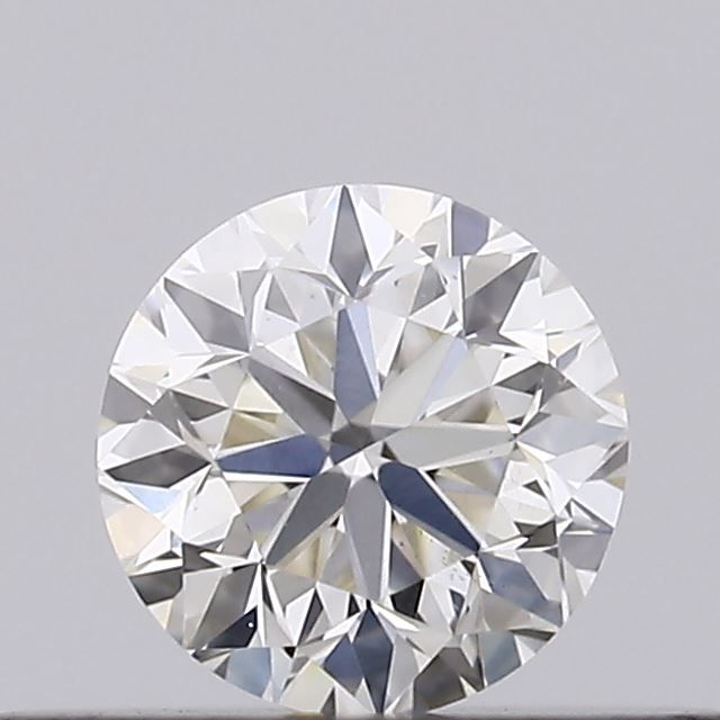 0.23 Carat Round Loose Diamond, J, VS2, Excellent, GIA Certified