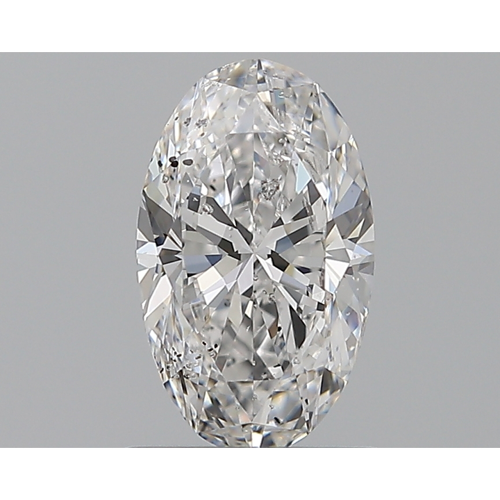 0.96 Carat Oval Loose Diamond, D, SI2, Ideal, IGI Certified | Thumbnail