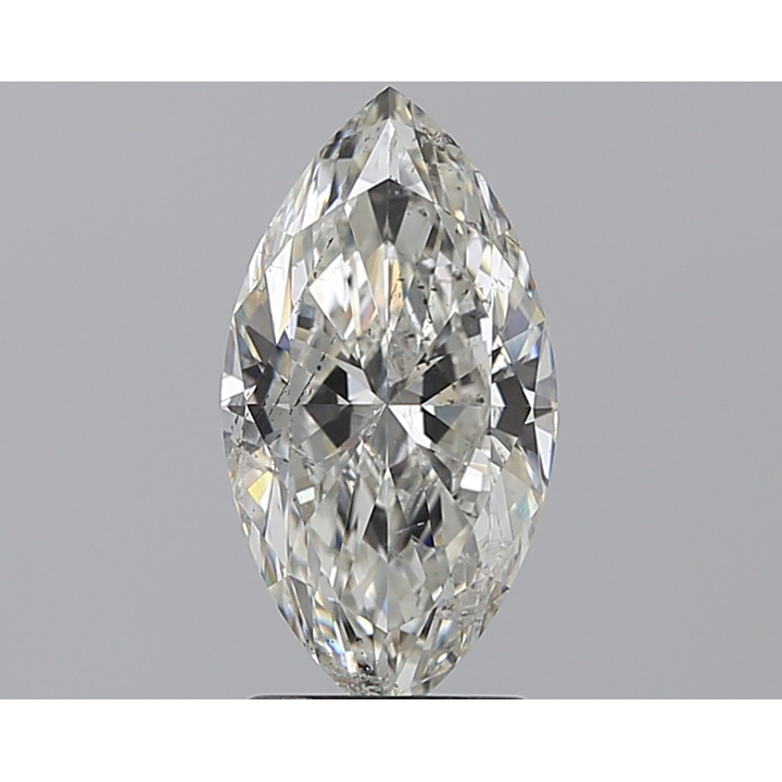 2.01 Carat Marquise Loose Diamond, H, SI2, Super Ideal, IGI Certified