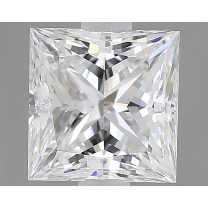 0.53 Carat Princess Loose Diamond, F, VVS1, Super Ideal, GIA Certified