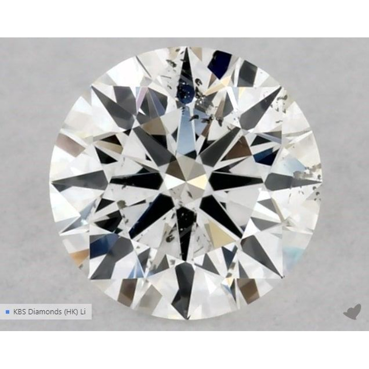 0.30 Carat Round Loose Diamond, G, SI2, Super Ideal, GIA Certified