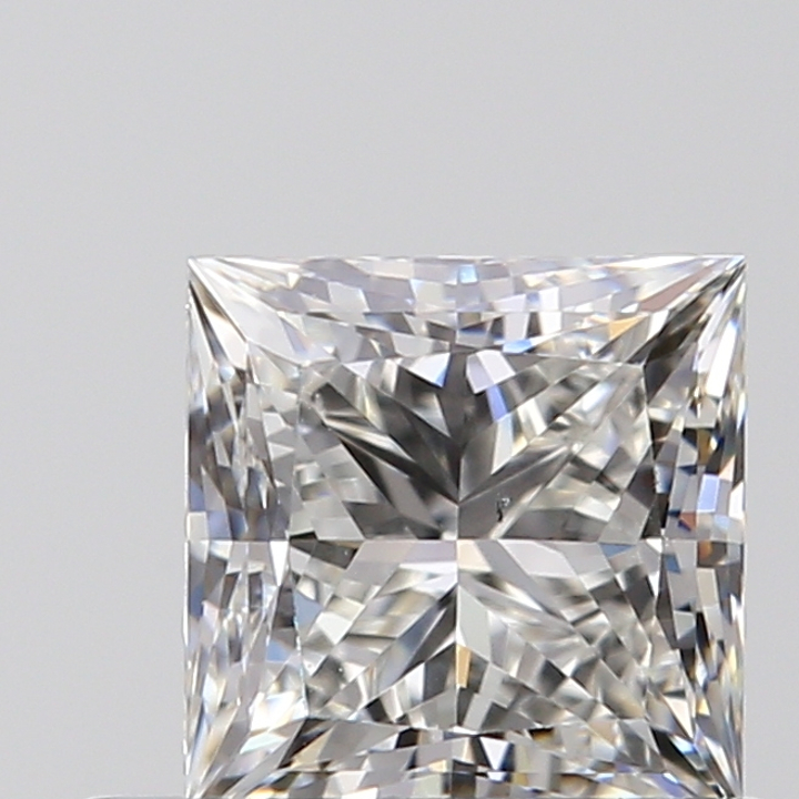 0.52 Carat Princess Loose Diamond, H, VS2, Super Ideal, GIA Certified