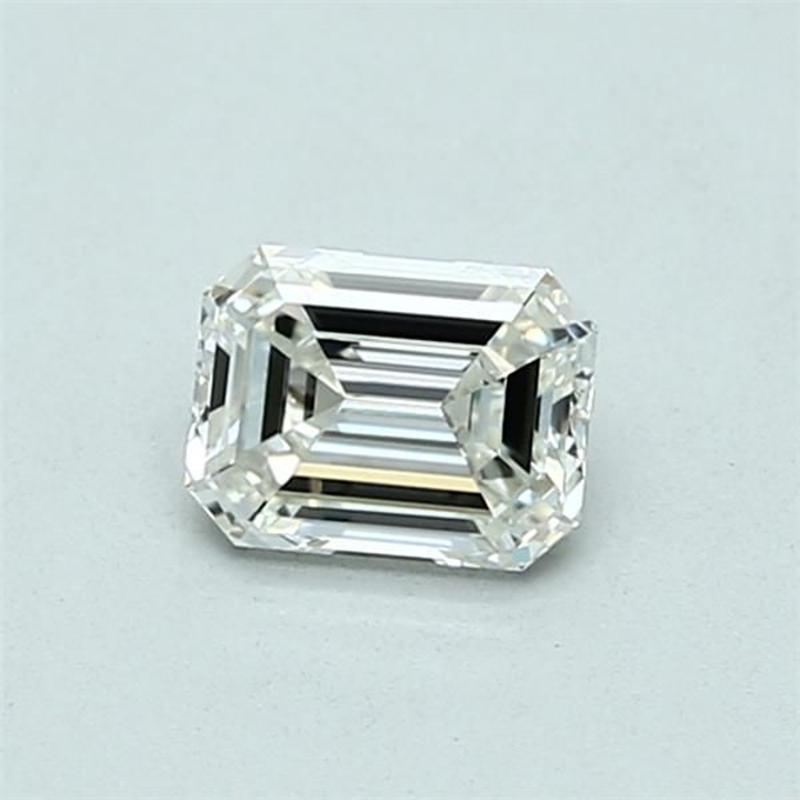 0.51 Carat Emerald Loose Diamond, I, VVS2, Ideal, GIA Certified