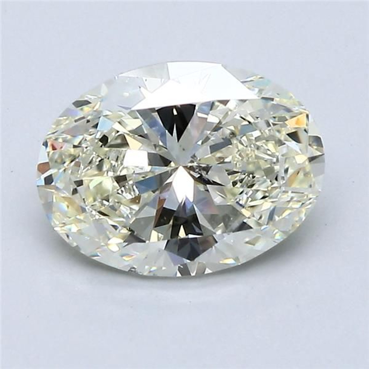 2.01 Carat Oval Loose Diamond, L, SI1, Super Ideal, GIA Certified