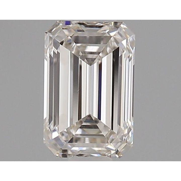 0.53 Carat Emerald Loose Diamond, I, VVS2, Ideal, GIA Certified | Thumbnail