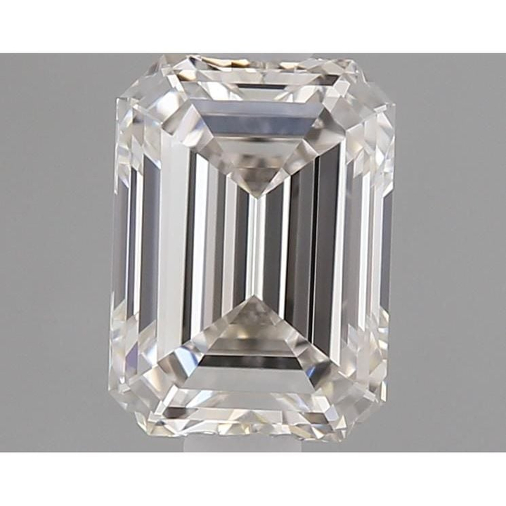 0.55 Carat Emerald Loose Diamond, H, VVS1, Super Ideal, GIA Certified | Thumbnail