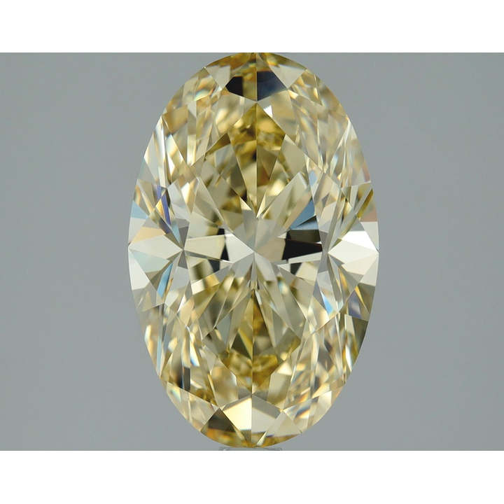 2.51 Carat Oval Loose Diamond, Light Brownish Yellow, VVS1, Ideal, GIA Certified | Thumbnail