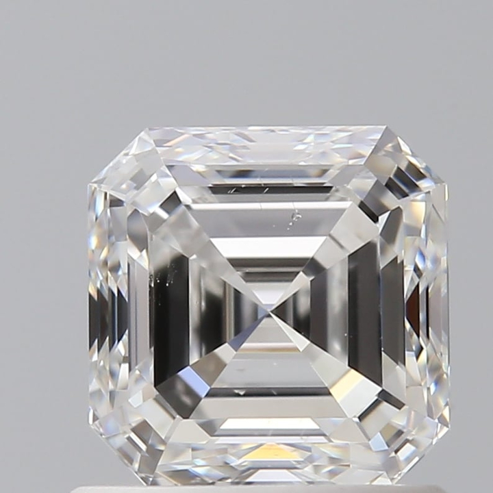 1.00 Carat Asscher Loose Diamond, E, VS2, Super Ideal, GIA Certified