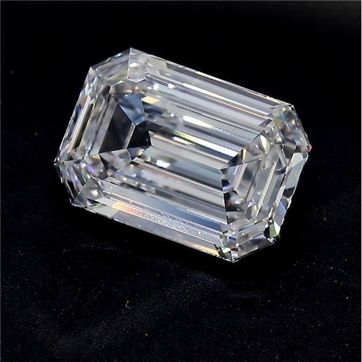 2.73 Carat Emerald Loose Diamond, E, FL, Ideal, GIA Certified | Thumbnail