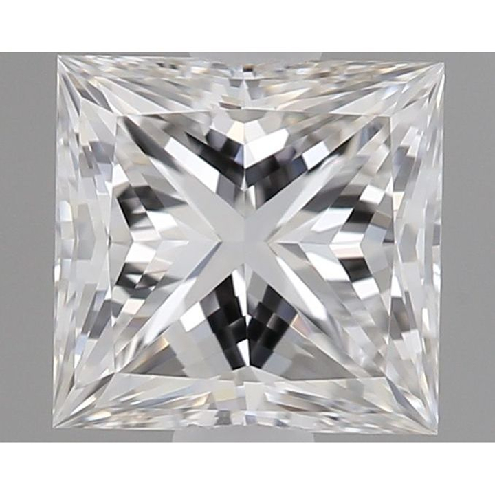 0.52 Carat Princess Loose Diamond, F, VVS2, Super Ideal, GIA Certified