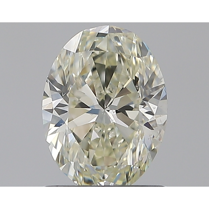 1.00 Carat Oval Loose Diamond, L, SI2, Excellent, GIA Certified