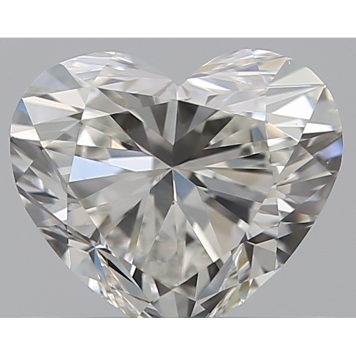 0.51 Carat Heart Loose Diamond, G, VS2, Super Ideal, GIA Certified | Thumbnail