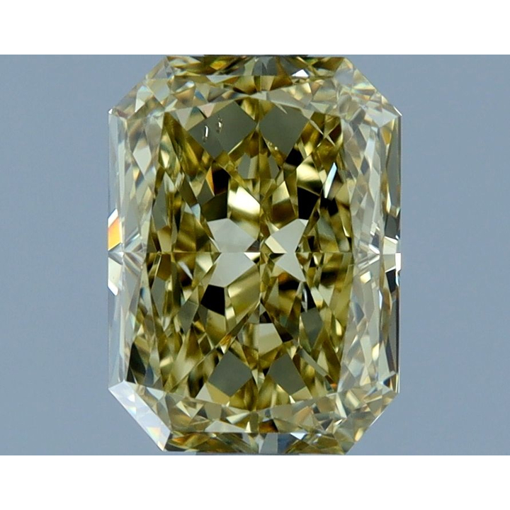 1.01 Carat Radiant Loose Diamond, Fancy Brownish Yellow, SI1, Excellent, GIA Certified | Thumbnail
