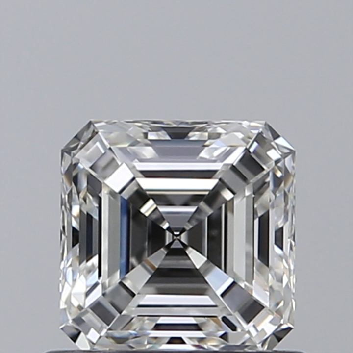0.70 Carat Asscher Loose Diamond, F, VVS1, Super Ideal, GIA Certified