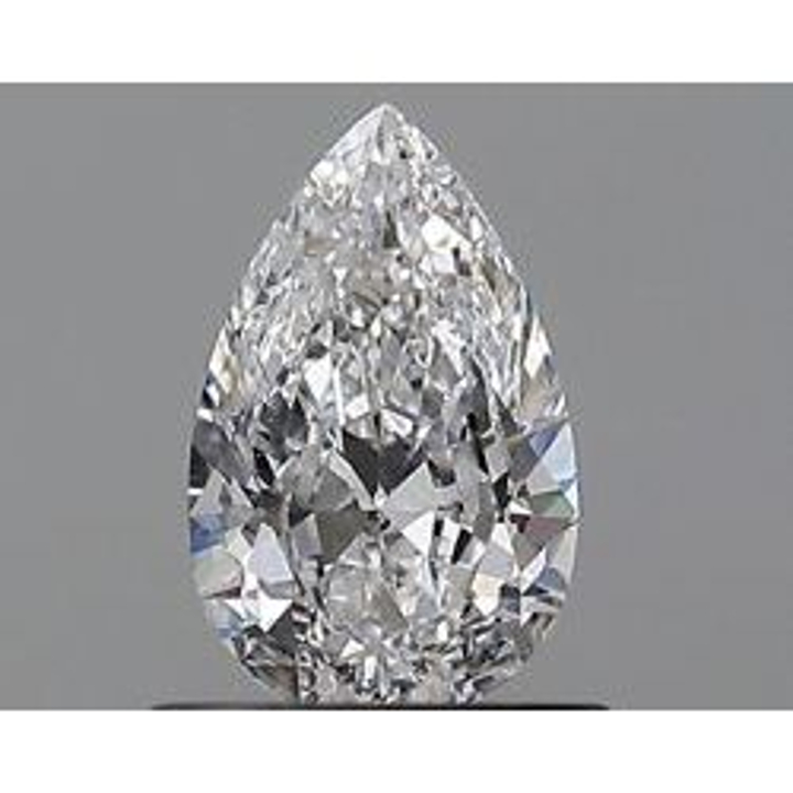 0.51 Carat Pear Loose Diamond, D, VS1, Ideal, GIA Certified | Thumbnail