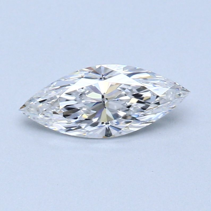 0.65 Carat Marquise Loose Diamond, D, VVS1, Ideal, GIA Certified | Thumbnail