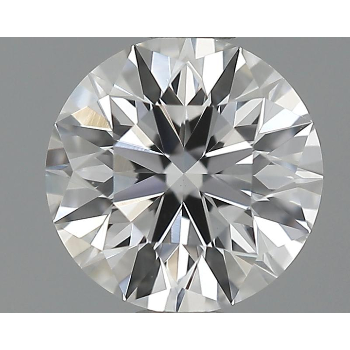 0.45 Carat Round Loose Diamond, D, VVS2, Super Ideal, GIA Certified