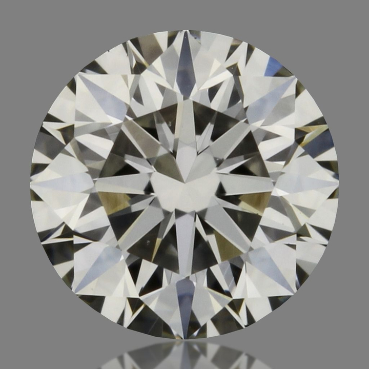 0.26 Carat Round Loose Diamond, F, VVS1, Super Ideal, GIA Certified