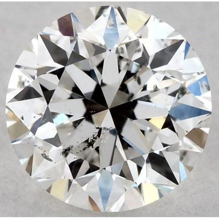 0.50 Carat Round Loose Diamond, F, SI2, Very Good, GIA Certified | Thumbnail