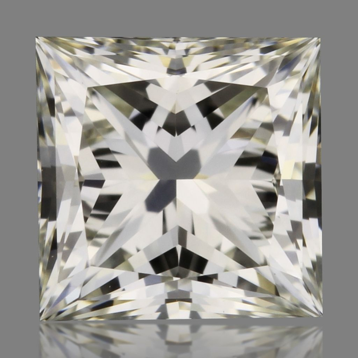 0.55 Carat Princess Loose Diamond, L, VVS1, Super Ideal, GIA Certified | Thumbnail