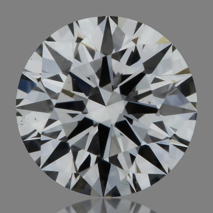 0.19 Carat Round Loose Diamond, F, VS2, Super Ideal, GIA Certified