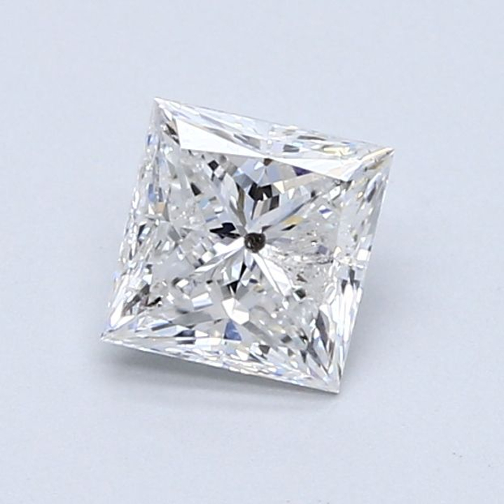 0.90 Carat Princess Loose Diamond, F, I2, Ideal, GIA Certified | Thumbnail
