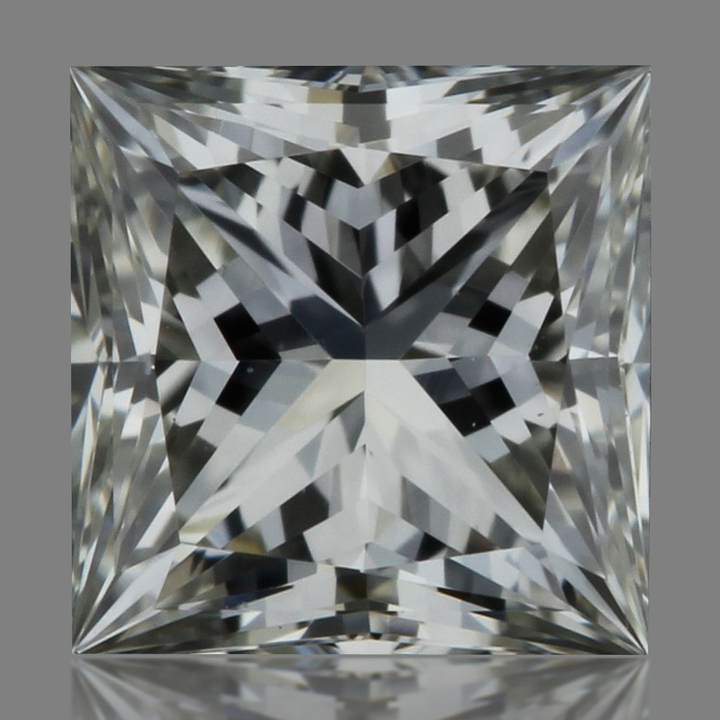 0.32 Carat Princess Loose Diamond, J, VVS2, Super Ideal, GIA Certified