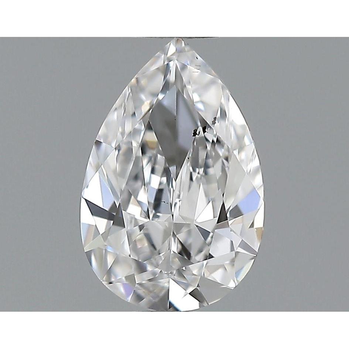 0.50 Carat Pear Loose Diamond, D, SI1, Ideal, GIA Certified | Thumbnail