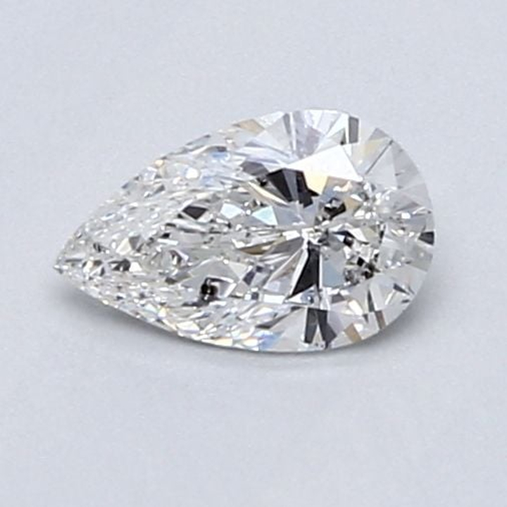 0.40 Carat Pear Loose Diamond, F, I1, Ideal, GIA Certified | Thumbnail