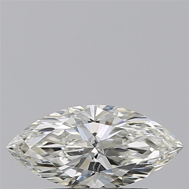 0.50 Carat Marquise Loose Diamond, I, SI2, Super Ideal, GIA Certified