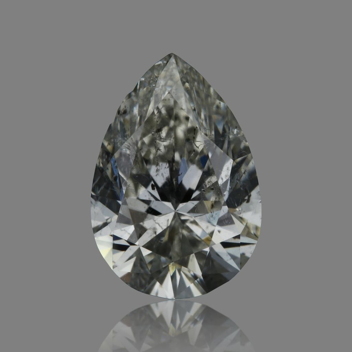 1.00 Carat Pear Loose Diamond, J, I1, Ideal, GIA Certified