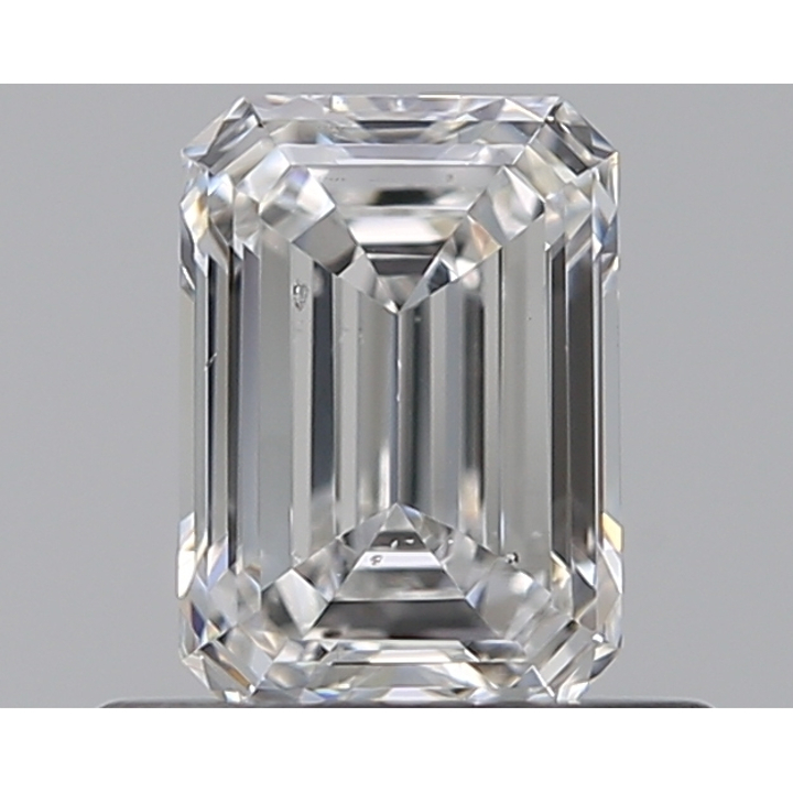 0.50 Carat Emerald Loose Diamond, D, SI1, Super Ideal, GIA Certified | Thumbnail