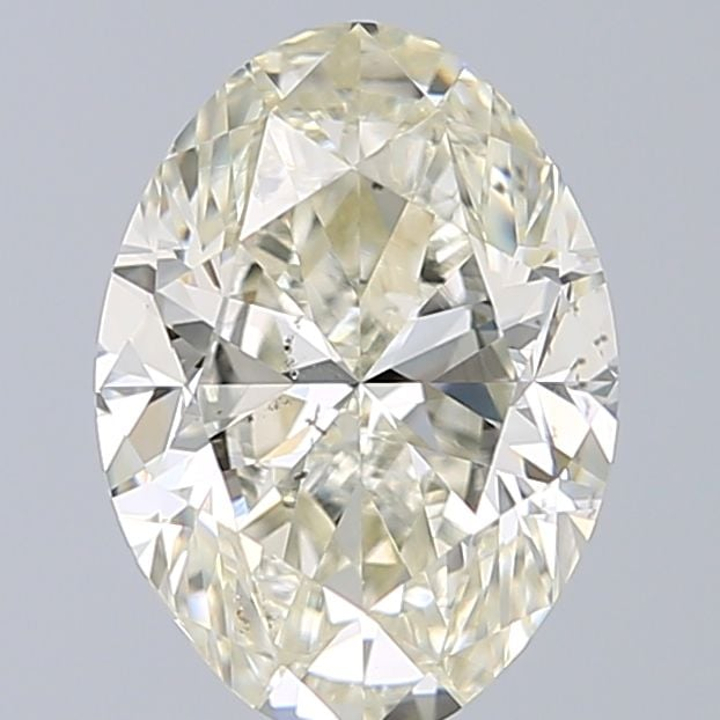 1.90 Carat Oval Loose Diamond, K, SI1, Ideal, GIA Certified | Thumbnail