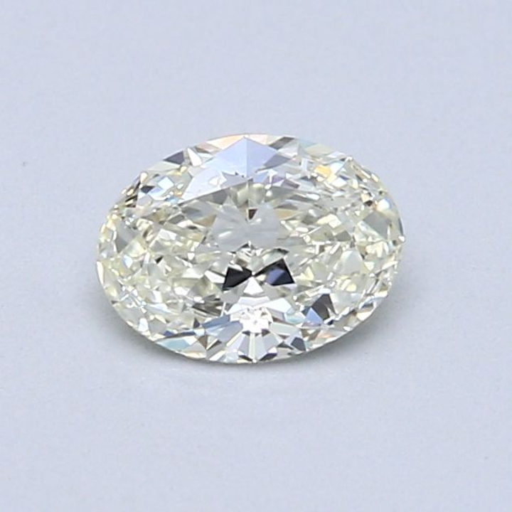 0.55 Carat Oval Loose Diamond, K, VVS1, Ideal, GIA Certified | Thumbnail